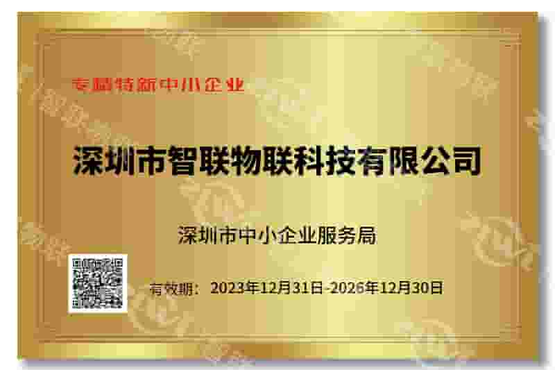 贝斯特全球奢华专精特新证书